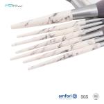 Aluminum Ferrule ISO9001 9pcs Cosmetic Makeup Brush Set