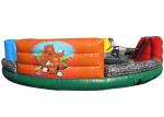0.55mm PVC Inflatable Sports Games / Hungry Hippo Chowdown For Kids And Adults
