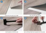 Commercial Rigid Core Spc Flooring 100% Waterproof Wood Grain E1 rank