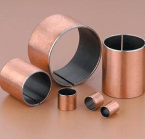 Wholesale DIN 1494 Durable Split Plain Bearing , Lubricated Metric Bronze Bushings from china suppliers