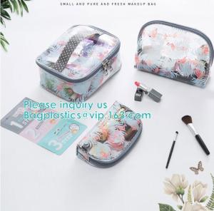Wholesale Travel Luggage Pouch Custom Clear Transparent PVC Travel Toiletry Bag Make Up Cosmetic Bag,Vinyl Wash Beauty Cosmetic Tr from china suppliers