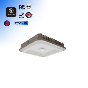 Wholesale High Lumen 60W LED Canopy Light 0-10V Dimming With CCT And Power Selection from china suppliers