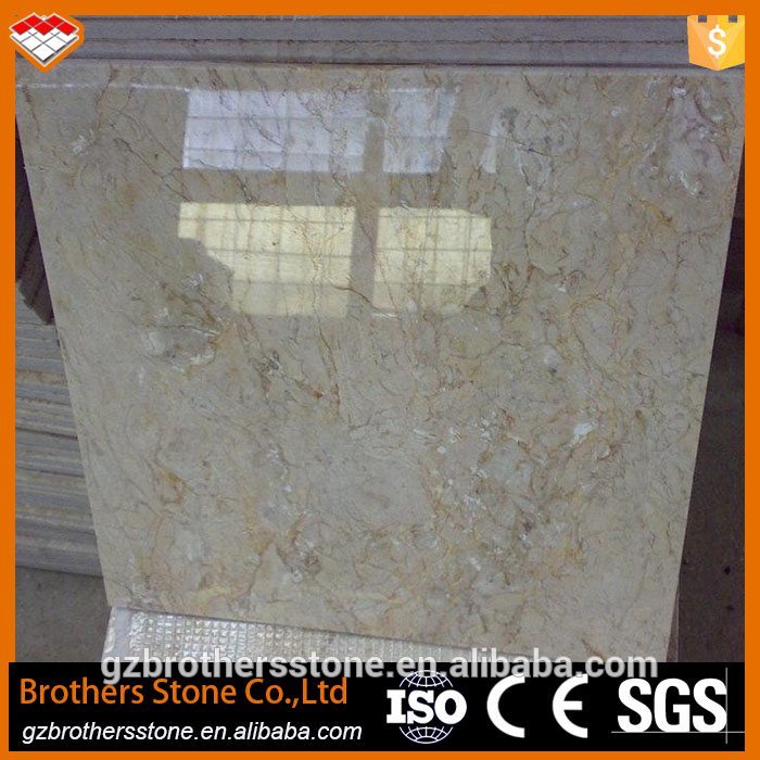 Imported Turkey royal gold leaf marble tiles italian marble flooring design