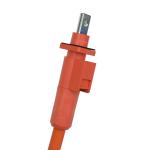 1000V Black/Orange/Red Male/Female Energy Storage Quick Release Connector 100A