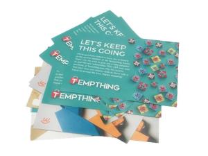 Wholesale Customised Card Printing Thank You Paper Inserts Discount Paper Cards from china suppliers