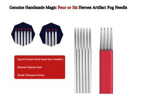 Wholesale Semi-permanent Makeup Tattoo Machine eyebrow Fog eyebrow Needle Accessories Handmade Magic Four or Six round 3 stitches from china suppliers