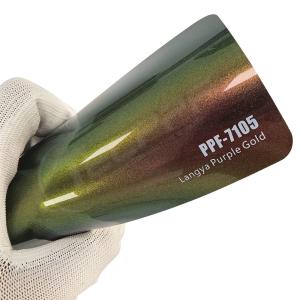 Wholesale PPF-7105 Langya Purple Gold Color Paint Protection Film For Car Scratch from china suppliers