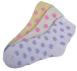 Wholesale Warm soft Aloe Infused SPA Socks 21x13x8.5 cm 99%Polyester Material from china suppliers