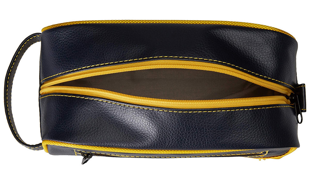 Versatile Men'S PU Leather Makeup Toiletry Travel Bags