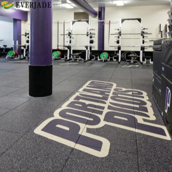 2mm Heavy Duty Gym Rubber Flooring for Non Toxic Outdoor Playground Impact