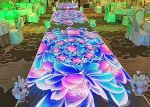 Wholesale Single Colours Light-Up Dance Floor P 4.81 Led Dance Floor for Unforgettable and Memorable Parties from china suppliers