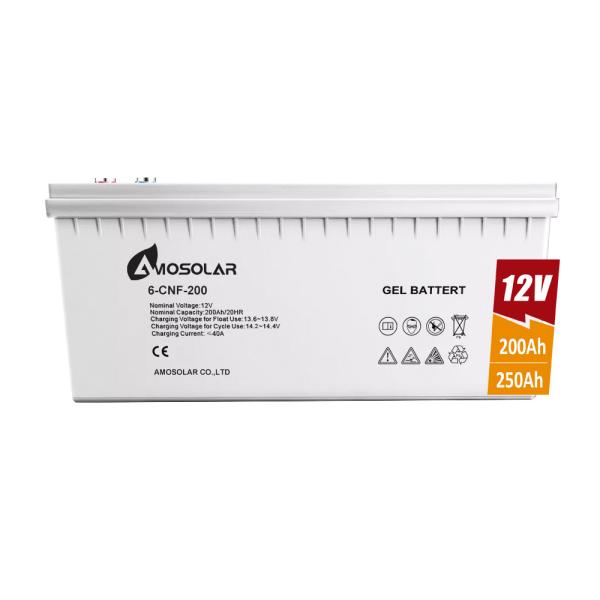 12V100AH Gel Battery Lead Acid Battery for Solar Energy System 1500 Times Cycle