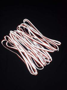 Wholesale Black Reflective Piping For Clothing Class 2 Polyester T/C Yarn colorful clothing accessories from china suppliers