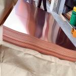 Customized Metal Red Copper Plate Sheet Pure Polished C12000 C11000 C12200 300mm