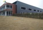 Galvanized Prefab Metal Storage Building , Prefabricated Steel Warehouse