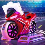 2022 Kids Motor Racing Kiddie Rides TT speed motorcycle game machine for