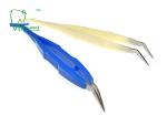 Oral Examination Dental Tweezer ABS Handle Stainless Steel Head