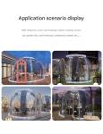 Transparent Bubble Room PC Hotel Sun Room Coffee Transparent for Romantic