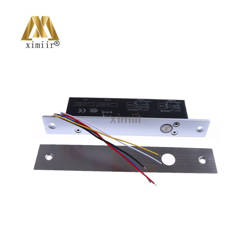 Fail Safe/Fail Security Narrow Width Sturdiness Electric Bolt Lock For Access Control System Electric Door Lock