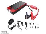 Black Lifepo4 Portable Car Jump Starter 12000mAH 165 x 75 x 26mm