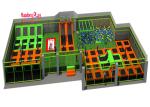 Large Size Trampoline Park Equipment , Professional Trampoline Equipment PVC