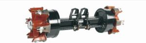 Wholesale IATF Semi Single Trailer Axle , 12T 14T 16T Retractable Trailer Axles from china suppliers