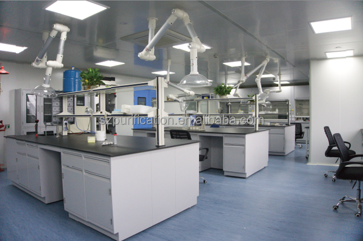 Cleanliness Biological Modular Cleanroom HVAC System Laboratory Clean Room