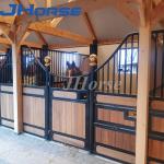 Steel Frame 2.2m Prefabricated Horse Stalls Portable Horse Stable Corrosion