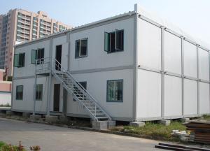 Wholesale Two Storeys Detachable Container House Anti Seismic 5.95m * 3m * 2.8m Size from china suppliers