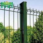 Hot Sale High Quality Eco Friendly School PVC Coating Privacy 3D Curved Wire