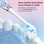 Soft Bristle Electric Toothbrush ABS Plastic Rechargeable IPX7 Waterproof Travel