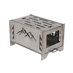 Wholesale Foldable Stainless Steel Portable Camping Stove Ideal For Outdoor BBQ And Travel from china suppliers