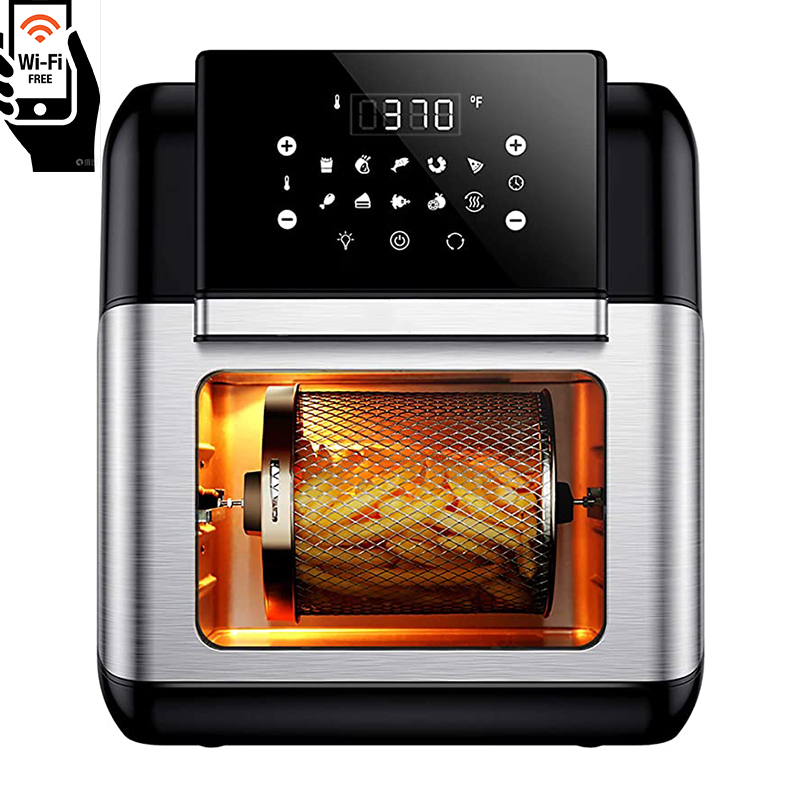 12L Low Fat Electric Deep Air Fryer Toaster Oven Combo