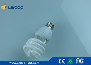 Wholesale Half Spiral Energy Efficiency Compact Fluorescent Lamps CFL E27 Tricolor 2700K - 6400K from china suppliers