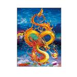 30x40cm Size 3D Pictures Of Animals 0.6mm PET Material Durable