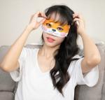 Heating Steam Dry Eye Hot Compress Mask Puffy Eyes Customized