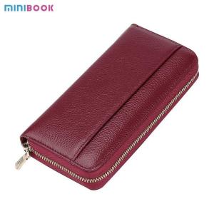 Wholesale Fashion Style Minimalist Wallet Large Womens Ladies Clutch Genuine Real Custom Luxury from china suppliers