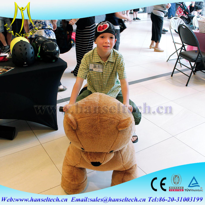 Hansel cow electric riding animal and zippy pets rides in mall for sale