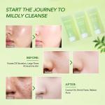 Jelly Face Cleaner Green Tea Face Wash Amino Acid Gentle Hydropeptide Cleansing