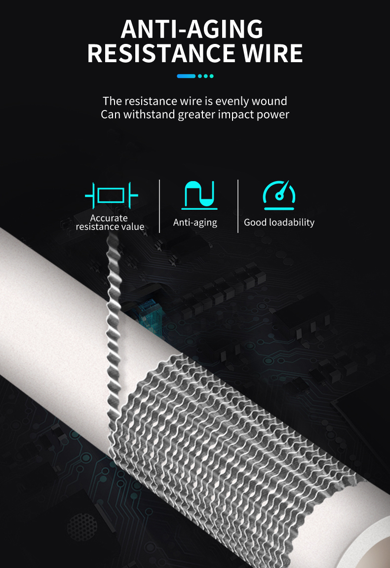2000W Ripple Braking Adjustable Wirewound Resistor for High Power Applications