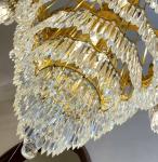 Modern Crystal Large Foyer Chandelier For High Ceilings Europe And America