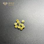 Fancy Intense Yellow Lab Grown Colored Diamonds HPHT 1ct To 7ct