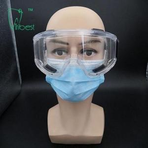 Wholesale Optically Clear Anti Fog Disposable Safety Goggles from china suppliers