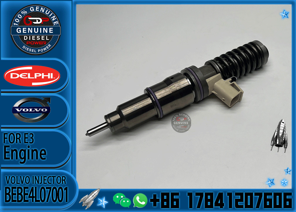 Fuel Injector BEBE4L07001 BEBE4L00001 BEBE4L00002 BEBE4L00102 BEBE4L00001 BEBE4L00002 BEBE4L00102 For VOL