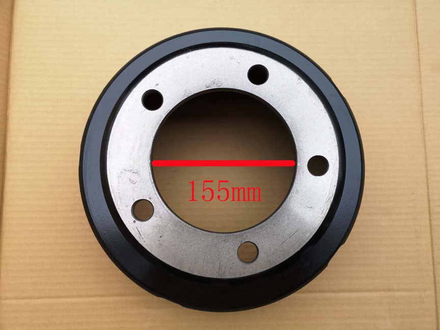 8943856503 Truck Brake Drums ISUZU NPR Parts NKR 4BE1 4HG1 5 Holes Front Wheel 17.6 KG Weight