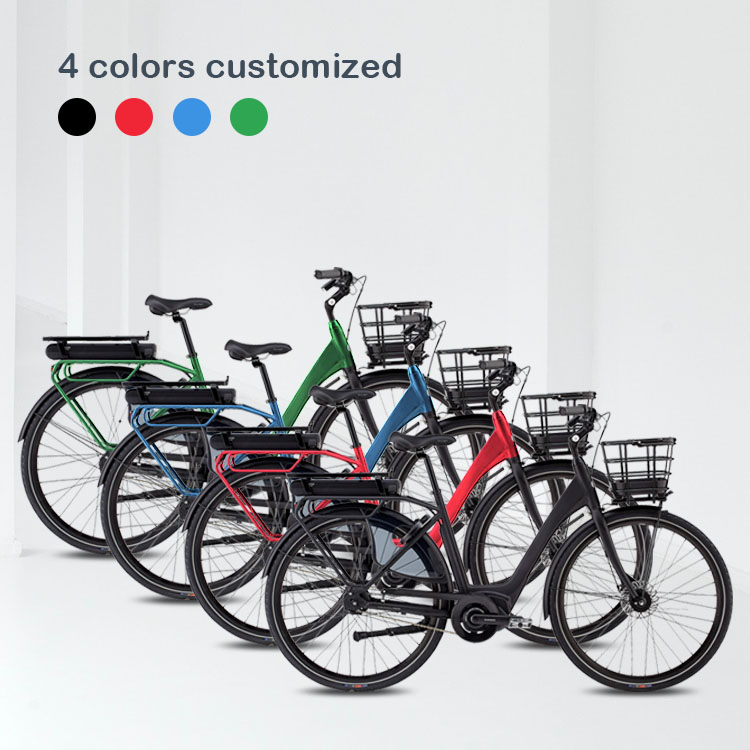 36v 10ah Electric City Bike Hub Motor Lithium Battery