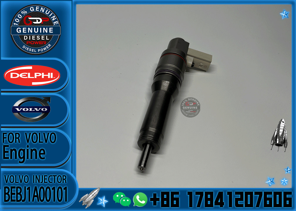 Hot Selling New Common Rail Injector BEBJ1A00001 BEBJ1A00101 BEBJ1A00201 BEBJ1A05001 for DAF CF85/XF105 12.9 d