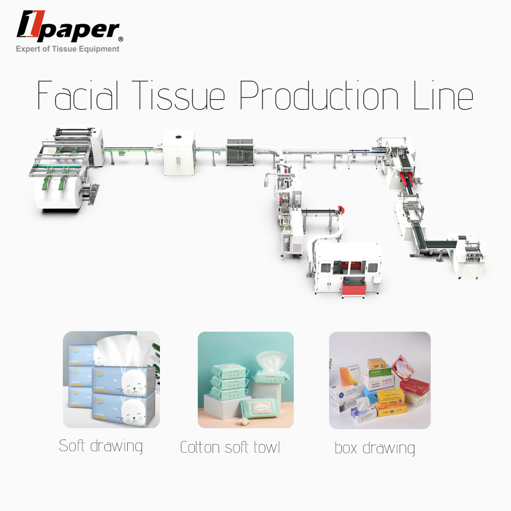 3500*1500*2000MM Soft Drawn Tissue Square Tissue Cotton Tissue Carton Packing Machine
