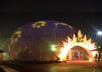 25meters diameter white PVC roof Large Dome Tent for 1000 people