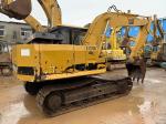 Semi Auto Used CAT Excavators E120B 312B 0.5M3
